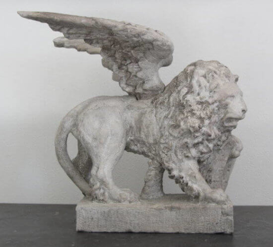 san marco-lion-marble-sculpture