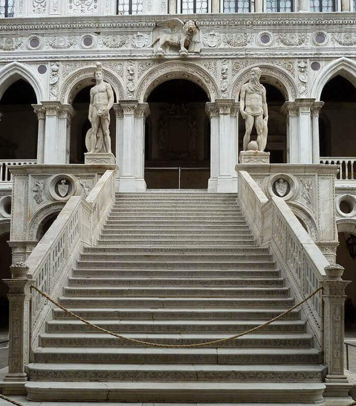 Scala dei Giganti Palazzo Ducale a Venezia