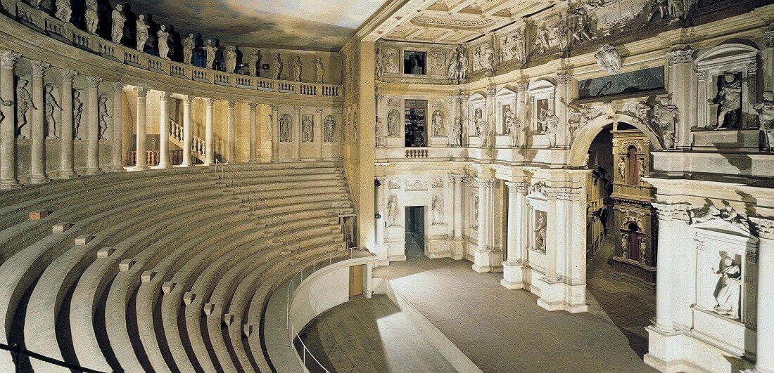 Teatro Olimpico in Vicenza - Andrea Palladio work