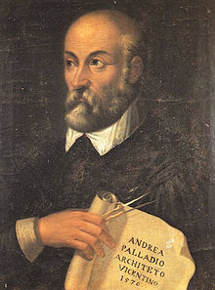 Andrea Palladio portrait - G. B. Maganza work