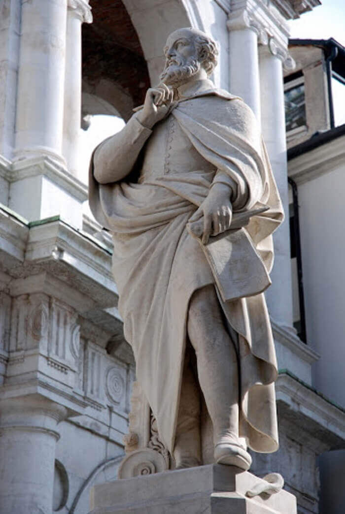 Statua di Andrea Palladio a Vicenza