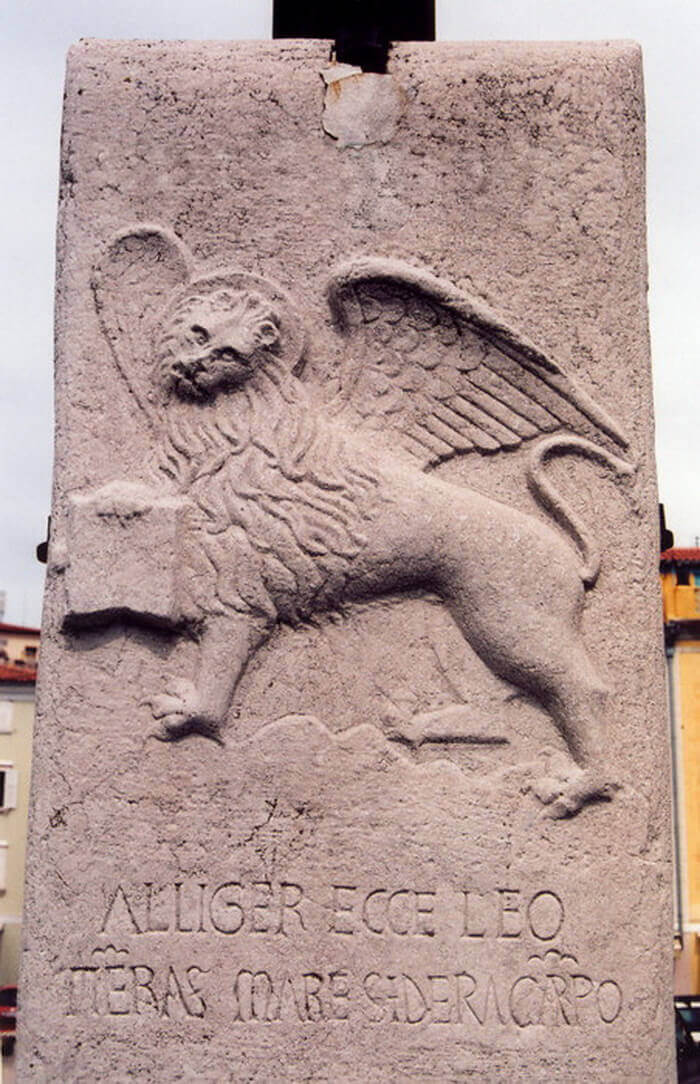 Pirano-lion of saint mark