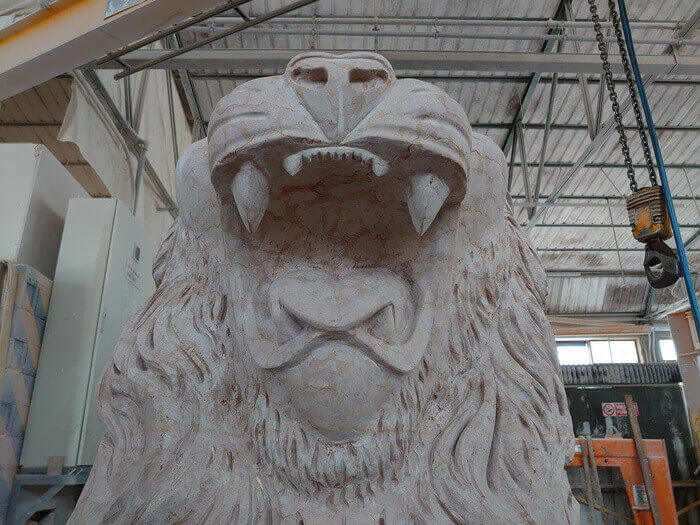 Snout of the lion - detail